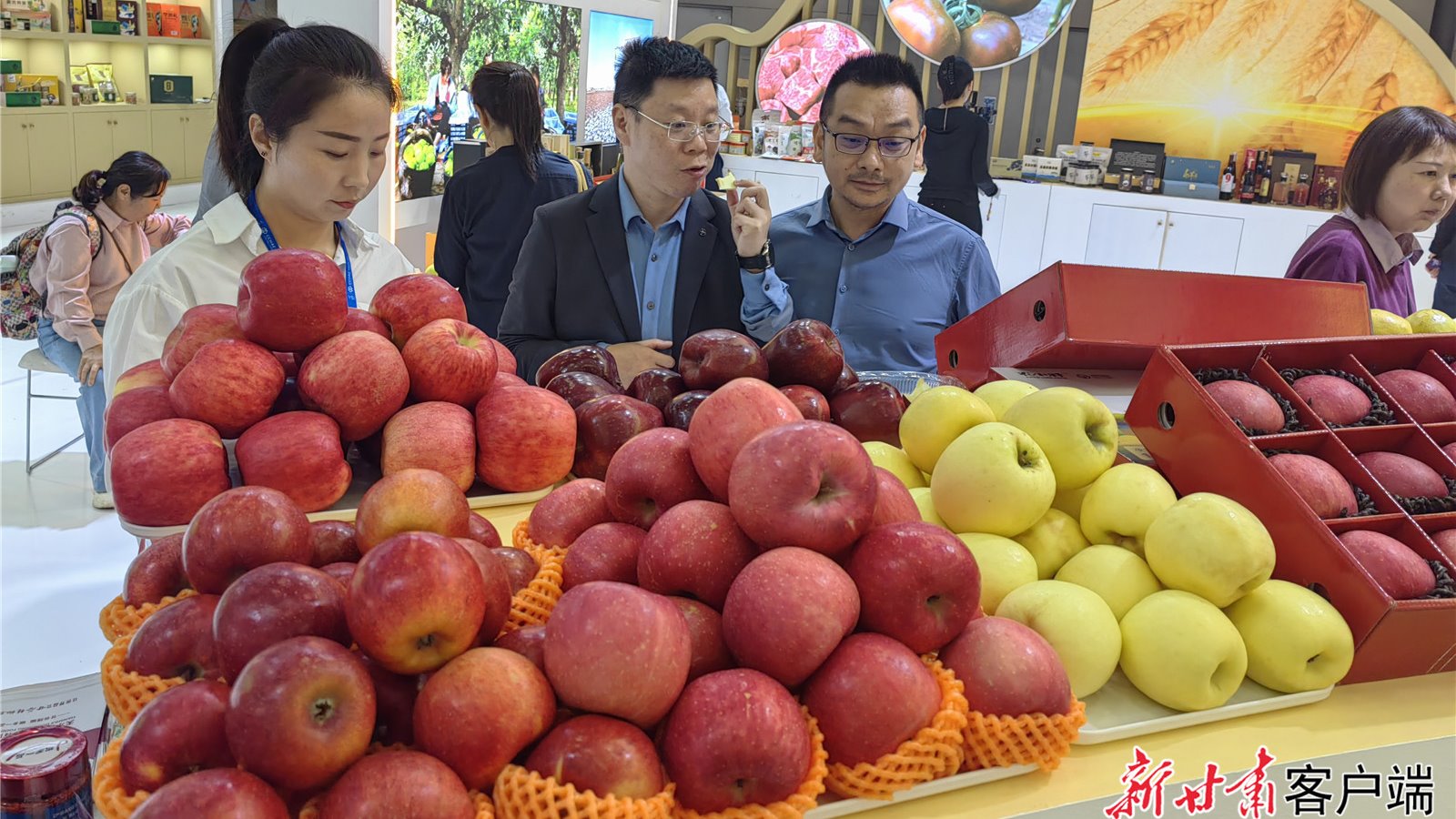 【新甘肃】甘味进三湘 聚力再远航——甘肃展团参展中国中部（湖南）农博会观察